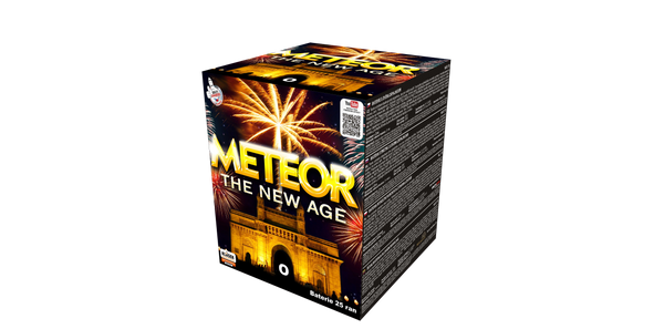 Meteor 25ran-white flashing fountain