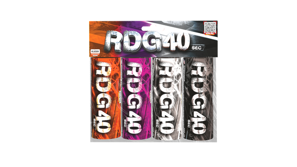 New colour- RDG40 - Mix Orange, Lila, Weiß, Schwarz