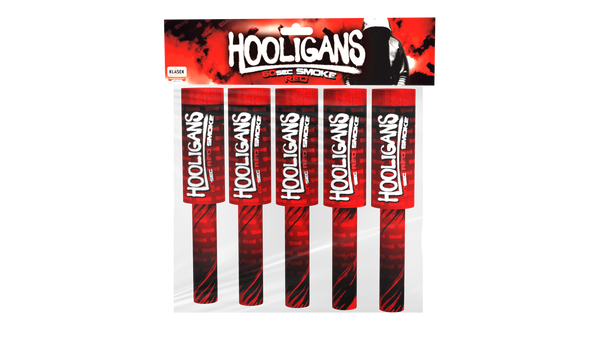 Hooligans Rauch-Torch Rot