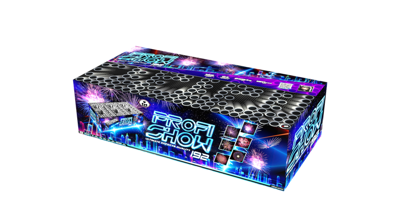 Profi Fireworks show 192-I+V+W+FAN