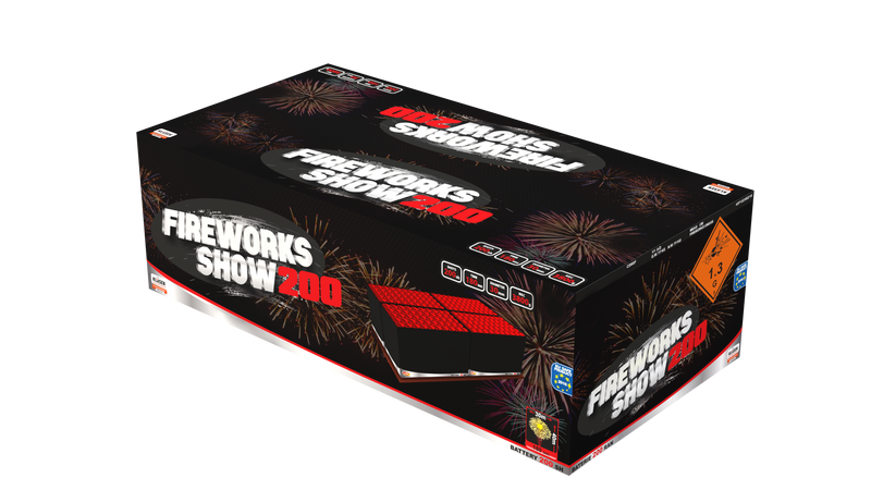 Fireworks show 200