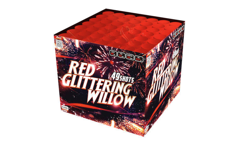 Red glittering wilow