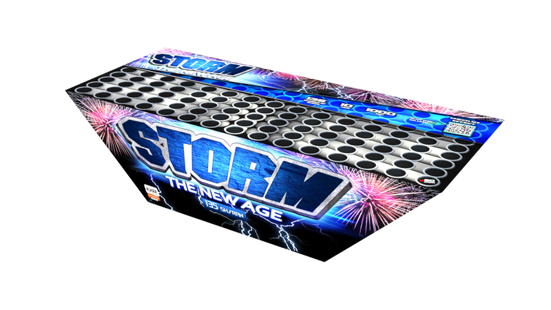 Storm new age-S type-white strobe mine red/green/blue/purple/lemon tail