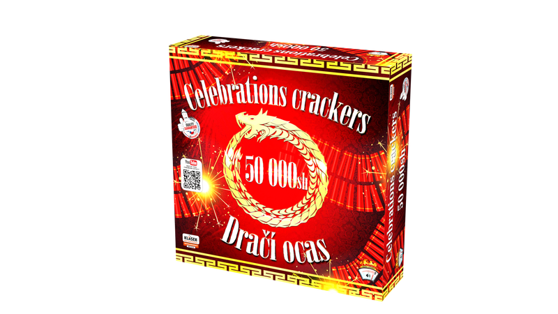 Celebrations crackers - Dračí ocas 5m